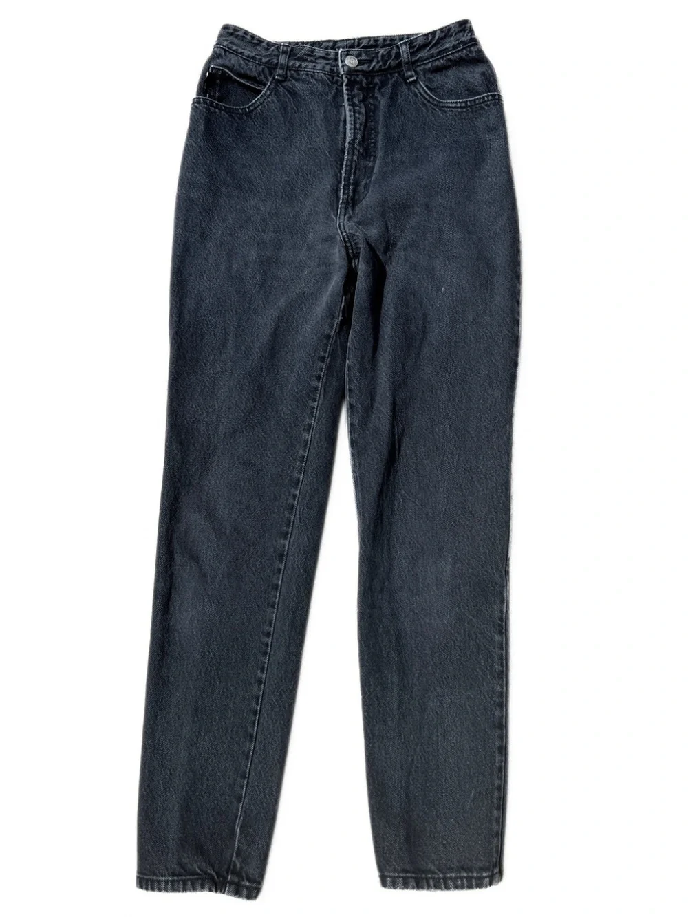 Vintage 90s Bongo Gene Montesano Black High Rise Mom Jeans Womens 7 USA